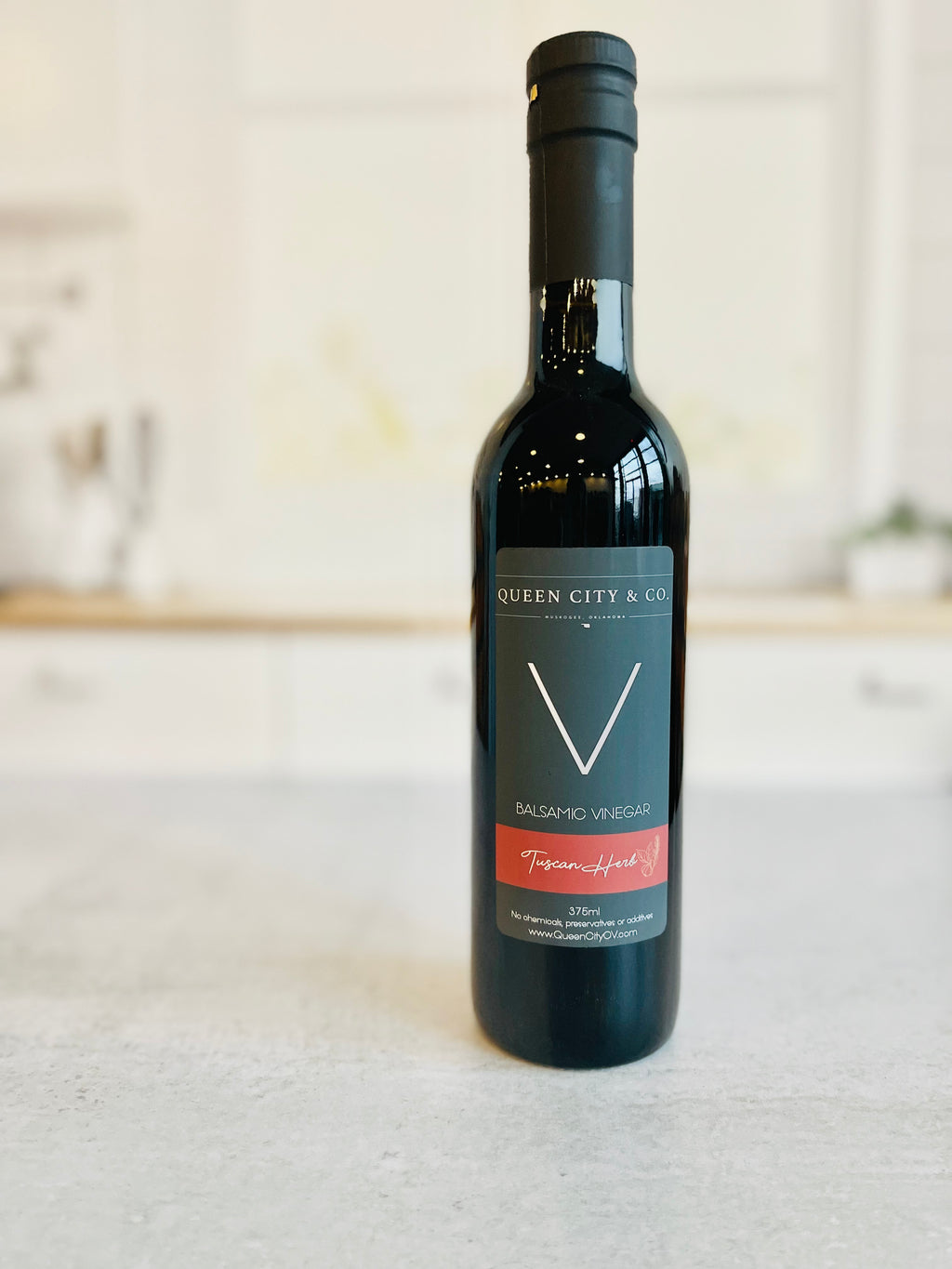 Tuscan Herb Dark Balsamic Vinegar Queen City + Co.
