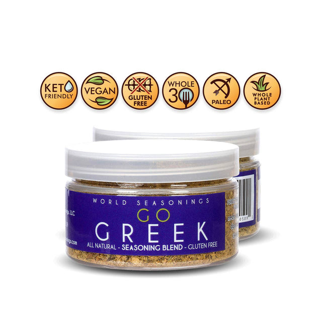 Go Greek Seasoning - All Natural, Gluten Free