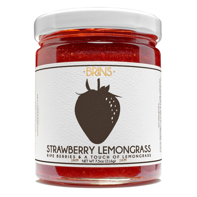 Strawberry Lemongrass Spread and Preserve