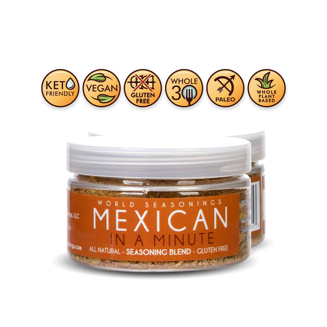 Mexican in a Minute Seasoning - All Natural, Gluten Free