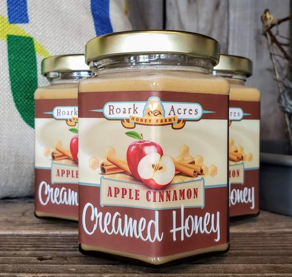 Roark Acres - Apple Cinnamon Creamed Honey