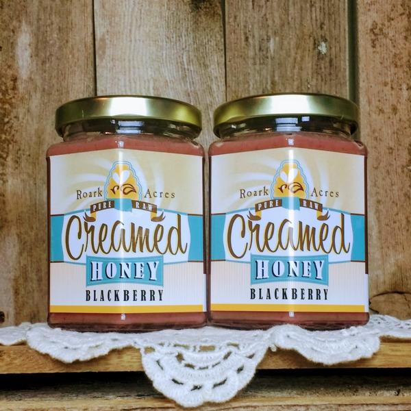 Roark Acres - Blackberry Creamed Honey