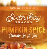 Sixth Day Snacks - Pumpkin Spice Pancake in a Jar