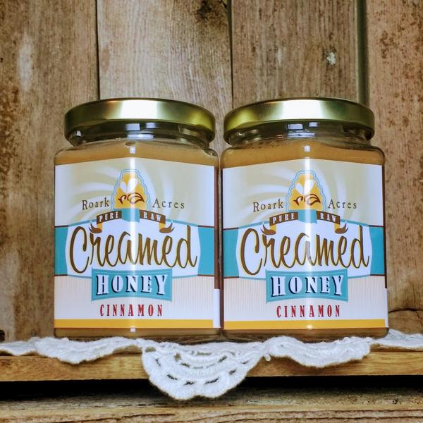 Roark Acres - Cinnamon Creamed Honey