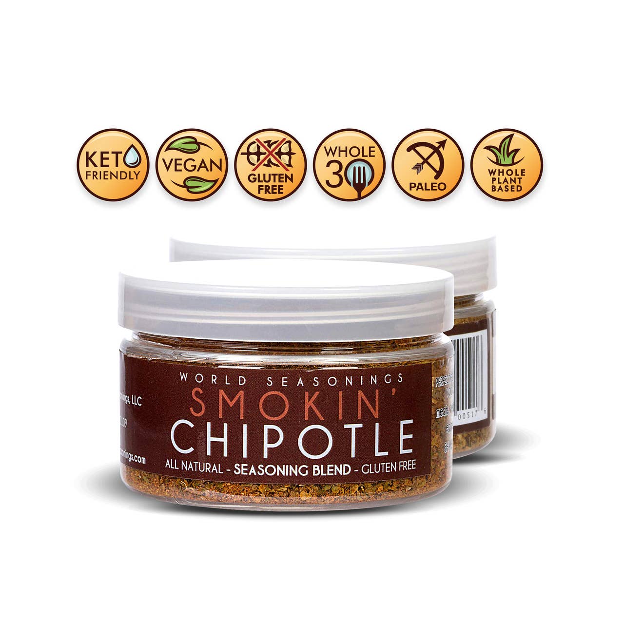 Smokin Chipotle Seasoning - All Natural, Gluten Free