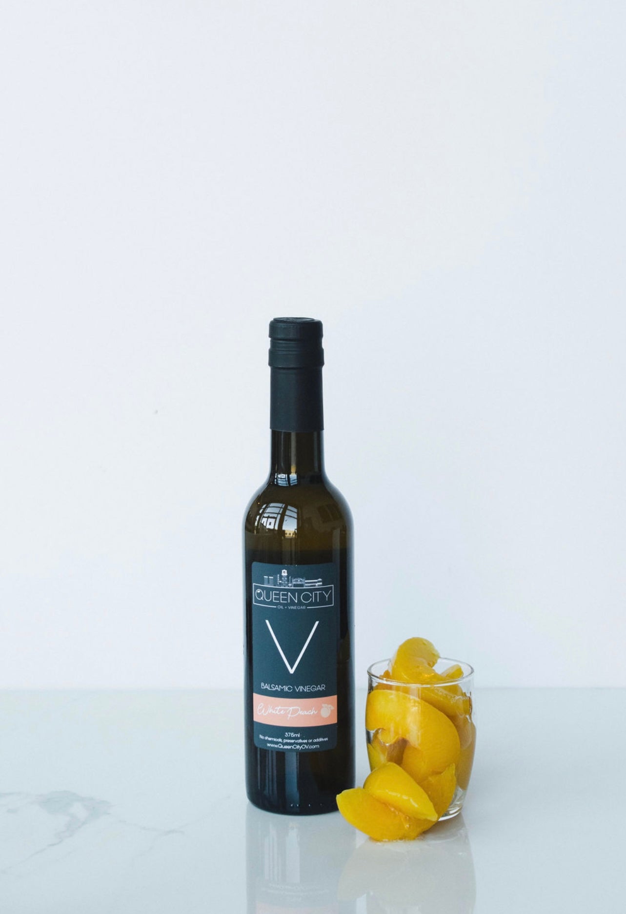 White Peach Balsamic Vinegar – Queen City & Co.